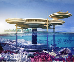 Най-голямият в света подводен хотел ще бъде в Дубай